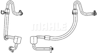 BEHR MAHLE AP 121 000P A/C Pipes And Hosesford Galaxy / S-Max 6G9119N602BE