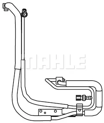 BEHR MAHLE AP 95 000P A/C Pipes And Hosesford Transıt Vı - Rear Ac 4492469
