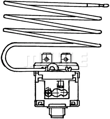 BEHR MAHLE ASW 46 000P A/C Switchmb A0018209710