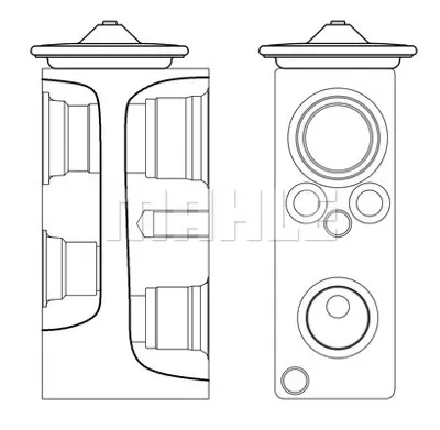 BEHR MAHLE AVE 3 000S Klıma Valfı (Expansıon) X166 12>15 W166 15>18 C292 15>19 A1668300284
