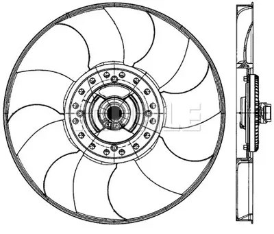 BEHR MAHLE CFF 489 000P Fan Motoru Transıt V347 2,2tdcı / 2,4tdcı 06>14 V363 2,2tdcı 155ps 14 /> T172577