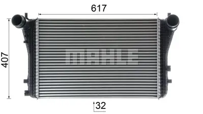 BEHR MAHLE CI 208 000P 8ml376746-741 Turbo Radyatörü Intercooler Vw Passat 1.6tdı-2.0tdı-2.0tdı 16v 05-10 617x407x32 3C0145805AN