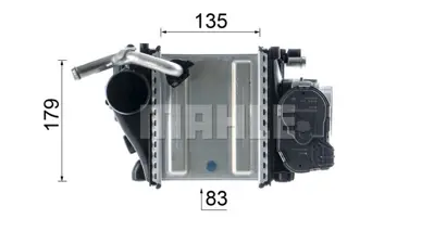 BEHR MAHLE CI 218 000P Turbosarj Radyatoru W205 Amg C 63 14> W213 Amg E 63 16> W222 17> A1770901214