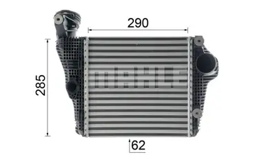 BEHR MAHLE CI 333 000P Turbo Radyatoru Intercooler Sol Porsche Macan 15> 95B145803B