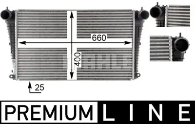 BEHR MAHLE CI 365 000P Charge Air Coolerjeep Renegate 4x4 Crd 51965907