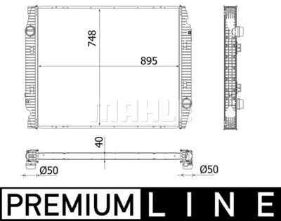 BEHR MAHLE CI 538 000P Turbo Radyatoru                                                       5801895201