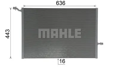 BEHR MAHLE CIR 25 000P Ilave Su Radyatoru W205 14> W213 16> C238 16> C253 16> C257 17> A0995002003