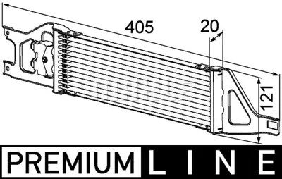 BEHR MAHLE CLC 57 000P Sanzıman Yag Sogutucusu A-Class W169 04>12 B-Class W245 05>11 A1695000700