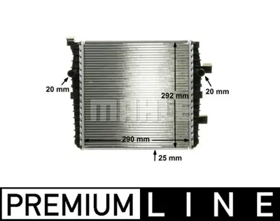 BEHR MAHLE CR 1028 000P Radiatorvw Touareg / Cayenne 7P0121212K 95810621250
