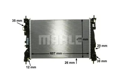 BEHR MAHLE CR 1180 000P Radiatoralfa Romeo Gıulıetta 50514474