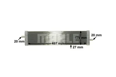 BEHR MAHLE CR 1185 000P Turbo Radyatoru Touareg 11>18 Q7 07>15 3.0 4.2 7P0121212A 95810621210