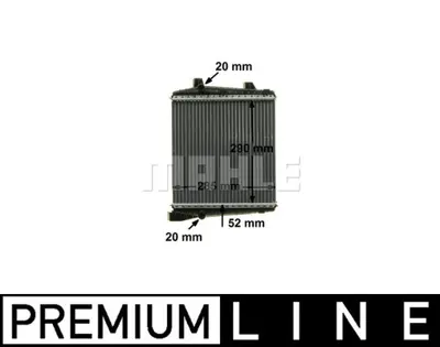 BEHR MAHLE CR 1186 000P Motor Su Radyatoru Ek Touareg 11>18 Cayenne 11>17 7P0121212 95810621200
