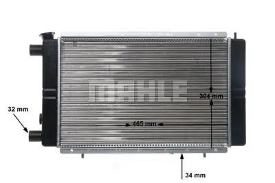 BEHR MAHLE CR 143 000S Radiatorrenault Trafıc 7701403869