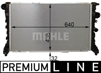 BEHR MAHLE CR 1772 000P Motor Su Radyatoru (Amg) C197 10> W204 08>14 C218 11>17 W212 11>16 R231 12> A1975000003