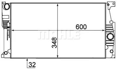 BEHR MAHLE CR 1909 000P Su Radyatörü 8672104