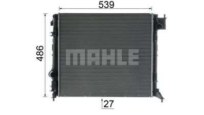 BEHR MAHLE CR 1968 000P Radiatorrenault Megane/Scenıc/Lag 214101263R