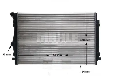 BEHR MAHLE CR 2055 001S Motor Su Radyatoru Golf Vıı A3 Leon 1,4tsı / Tfsı 2,0tdı 5Q0121251EQ