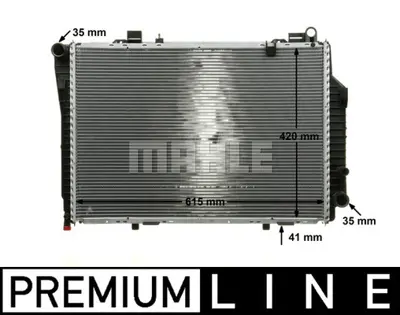 BEHR MAHLE CR 249 000P Radiatormb C-Cl. (W202) A2025005603