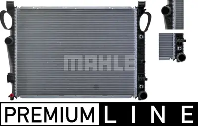 BEHR MAHLE CR 302 000P Radiatormb S-Cl. (C215) A2205000903
