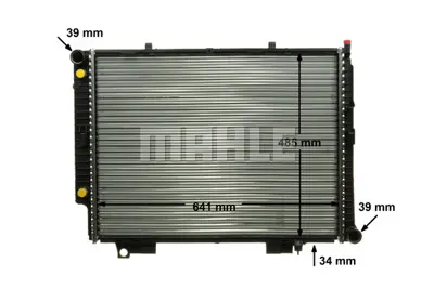 BEHR MAHLE CR 316 000P Motor Su Radyatoru E-Class W210 96>99 S210 96>99 A2105006503