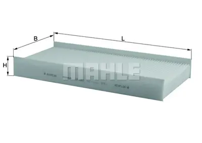 BEHR MAHLE LA 232 X Polen Filtresi C5 Iı-P407 1.8 16v-2.0 16v-3.0 V6-2.2 Hdi 04-07 647904