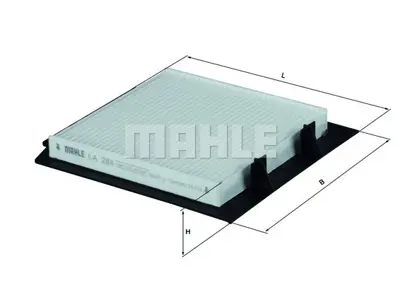 BEHR MAHLE LA 288 Polen Fıltresı Range Rover Iı P38a 94>02 BTR8037 LR030219