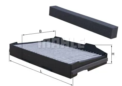 BEHR MAHLE LAK 255 Polen Fıltresı 5335955