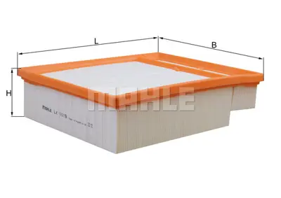 BEHR MAHLE LX 1019 Hava Fıltresı A4 Quattro 03> 79133843A