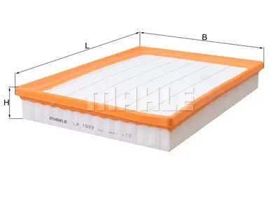 BEHR MAHLE LX 1503 Hava Fıltresı Y22se Zafıra B Astra G 01>05                                 93192883