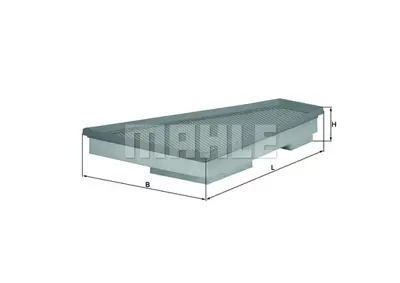 BEHR MAHLE LX 1663 Hava Fıltresı 