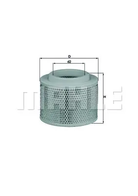 BEHR MAHLE LX 2808/1 Hava Fıltresı 178010C030 6M349601AB WE0113Z409A