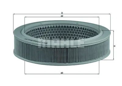 BEHR MAHLE LX 354 Hava Fıltresı Lancer 88>91 Excell 90>94 2811321340AT MD603800