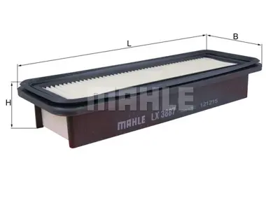 BEHR MAHLE LX 3887 Hava Filtresi Air Filter Element 165463VA0A