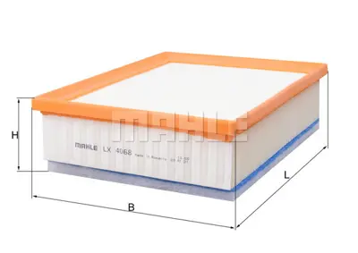BEHR MAHLE LX 4068 Hava Filtresi Air Filter Element 1654600Q3M 165465812R 6000620495 95530268