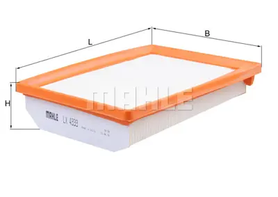 BEHR MAHLE LX 4333 Hava Fıltresı 52104722