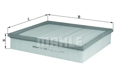 BEHR MAHLE LX 469/1 Hava Fıltresı 77129620D