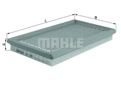 BEHR MAHLE LX 595 Hava Fıltresı Y70113Z409A