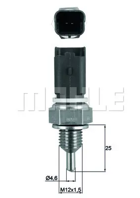 BEHR MAHLE TSE 13 Hararet Müşürü Temperature Sensor 1338A7 9636777180 9670340380 SU00101117