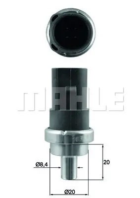 BEHR MAHLE TSE 7 Hararet Müşürü Temperature Sensor 78919501C XM218A570BA