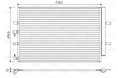 BEHR MAHLE AC 32 000S Klima Radyatörü 1778169 BK2Z19712A BK2119710AB CK4Z19712B CK4Z19712A