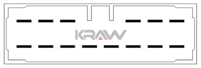 M-CAR AN-1354 Cam Acma Kapama Dugmesı Sol On Kapı Lacettı 96552814