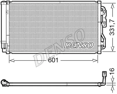 DENSO DCN05033 Condenser 64509335362