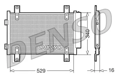 DENSO DCN09049 Klıma Radyatoru Jumper Ducato Boxer 07> 1347842080