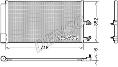 DENSO DCN33014 Kondansatör. Klima 31686413