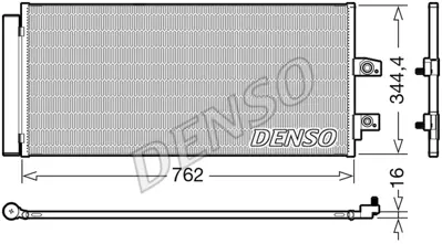 DENSO DCN33016 Kondansatör. Klima 31439781