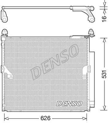 DENSO DCN50038 Klıma Radyatörü 8846060420
