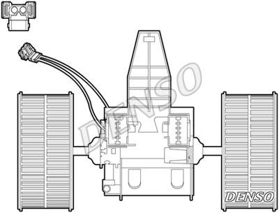 DENSO DEA05009 Kabin Üfleyici 6933910