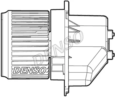 DENSO DEA13004 Cabın Blower Fan 77366096