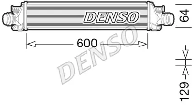 DENSO DIT99000 Intercooler 95465727