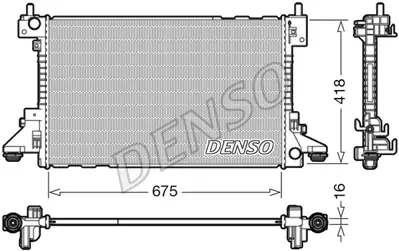 DENSO DRM20006 Radyatör. Motor Soğutması 20842016